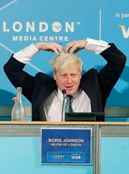 Boris Johnson - 'Mobot'